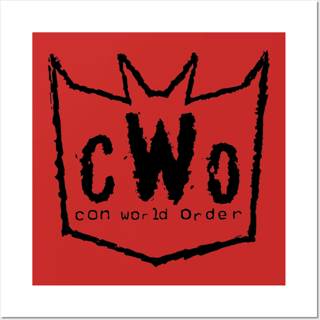 cWO - Con World Order (inverse) Wall Art by Rodimus Primal